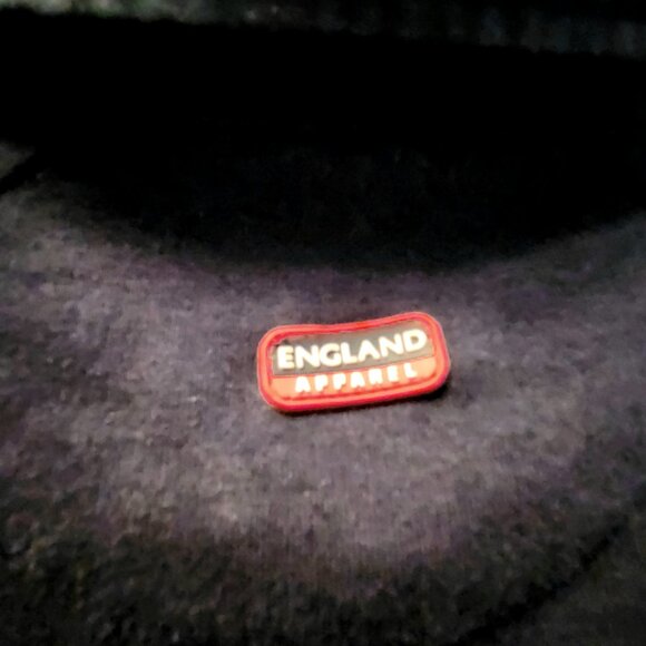 Rugby Shirt Jersey ENGLAND Official Pre-Owned Men M Navy Red Discount Shipping!! - Picture 5 of 5